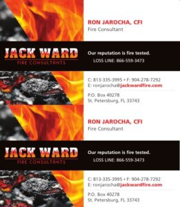 Jack Ward Business Card Design